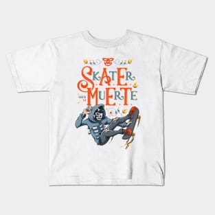 Skater hasta la muerte Kids T-Shirt